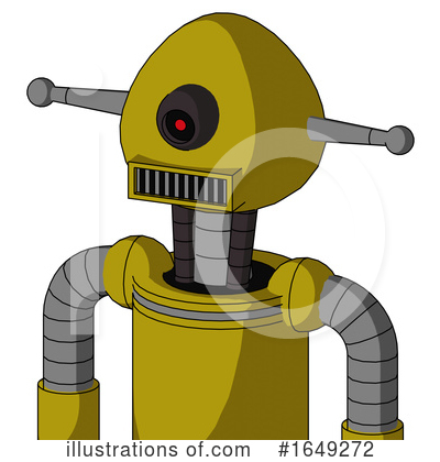 Royalty-Free (RF) Robot Clipart Illustration by Leo Blanchette - Stock Sample #1649272