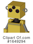 Robot Clipart #1649294 by Leo Blanchette