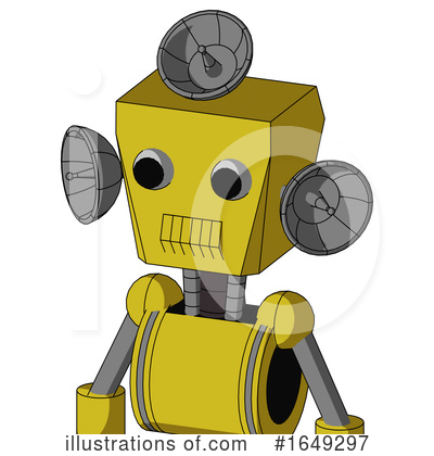 Royalty-Free (RF) Robot Clipart Illustration by Leo Blanchette - Stock Sample #1649297