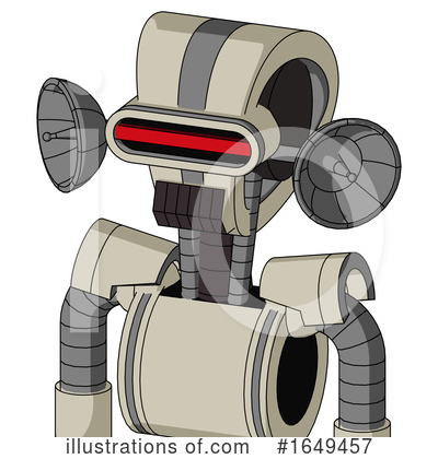 Royalty-Free (RF) Robot Clipart Illustration by Leo Blanchette - Stock Sample #1649457