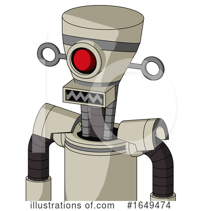 Royalty-Free (RF) Robot Clipart Illustration by Leo Blanchette - Stock Sample #1649474