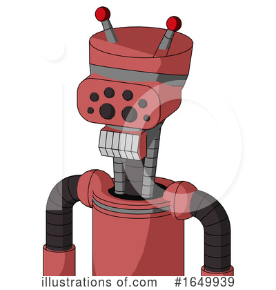 Royalty-Free (RF) Robot Clipart Illustration by Leo Blanchette - Stock Sample #1649939