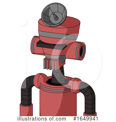 Royalty-Free (RF) Robot Clipart Illustration by Leo Blanchette - Stock Sample #1649941
