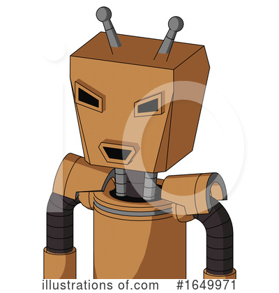 Royalty-Free (RF) Robot Clipart Illustration by Leo Blanchette - Stock Sample #1649971