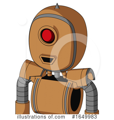 Royalty-Free (RF) Robot Clipart Illustration by Leo Blanchette - Stock Sample #1649983