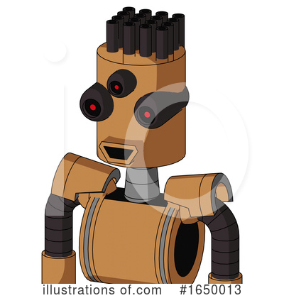 Royalty-Free (RF) Robot Clipart Illustration by Leo Blanchette - Stock Sample #1650013