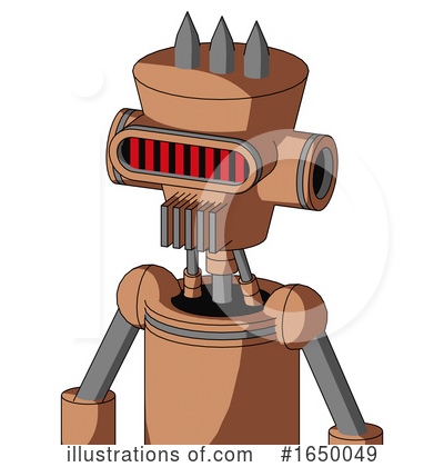 Royalty-Free (RF) Robot Clipart Illustration by Leo Blanchette - Stock Sample #1650049