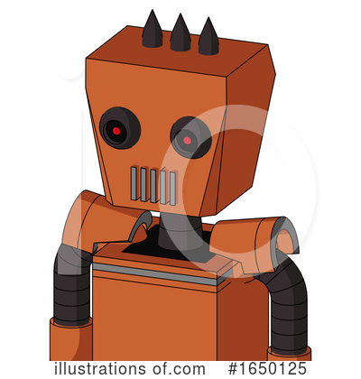Royalty-Free (RF) Robot Clipart Illustration by Leo Blanchette - Stock Sample #1650125