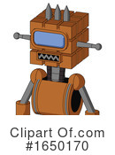 Robot Clipart #1650170 by Leo Blanchette