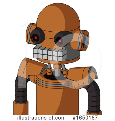 Royalty-Free (RF) Robot Clipart Illustration by Leo Blanchette - Stock Sample #1650187