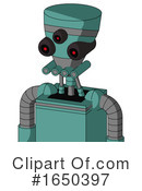 Robot Clipart #1650397 by Leo Blanchette