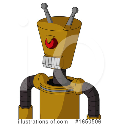 Royalty-Free (RF) Robot Clipart Illustration by Leo Blanchette - Stock Sample #1650506