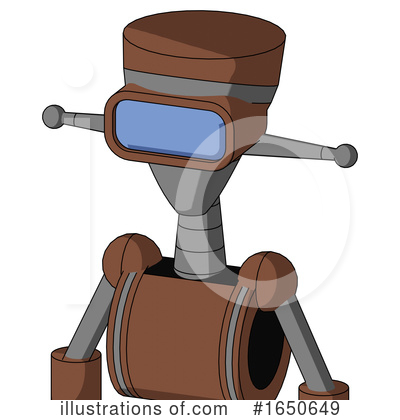Royalty-Free (RF) Robot Clipart Illustration by Leo Blanchette - Stock Sample #1650649