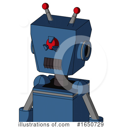 Royalty-Free (RF) Robot Clipart Illustration by Leo Blanchette - Stock Sample #1650729