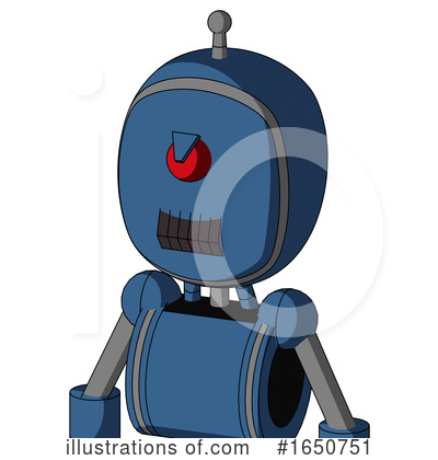 Royalty-Free (RF) Robot Clipart Illustration by Leo Blanchette - Stock Sample #1650751