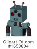 Robot Clipart #1650804 by Leo Blanchette