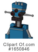 Robot Clipart #1650846 by Leo Blanchette