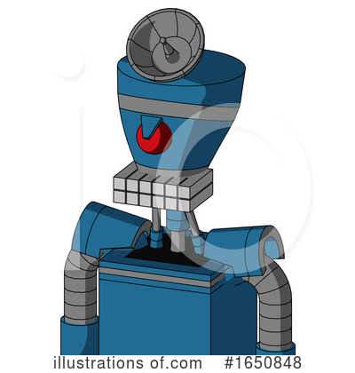 Royalty-Free (RF) Robot Clipart Illustration by Leo Blanchette - Stock Sample #1650848