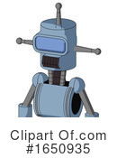 Robot Clipart #1650935 by Leo Blanchette