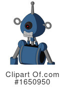 Robot Clipart #1650950 by Leo Blanchette