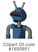 Robot Clipart #1650951 by Leo Blanchette