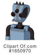 Robot Clipart #1650970 by Leo Blanchette