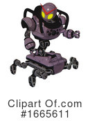 Robot Clipart #1665611 by Leo Blanchette