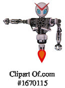Robot Clipart #1670115 by Leo Blanchette