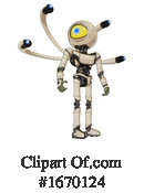 Robot Clipart #1670124 by Leo Blanchette
