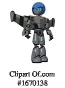 Robot Clipart #1670138 by Leo Blanchette