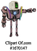 Robot Clipart #1670147 by Leo Blanchette