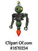 Robot Clipart #1670234 by Leo Blanchette
