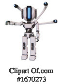 Robot Clipart #1670273 by Leo Blanchette