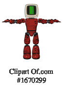 Robot Clipart #1670299 by Leo Blanchette