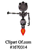 Robot Clipart #1670314 by Leo Blanchette