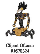 Robot Clipart #1670324 by Leo Blanchette