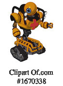Robot Clipart #1670338 by Leo Blanchette