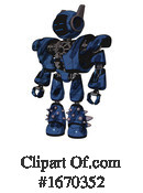 Robot Clipart #1670352 by Leo Blanchette