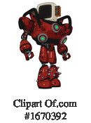 Robot Clipart #1670392 by Leo Blanchette