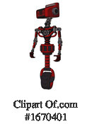 Robot Clipart #1670401 by Leo Blanchette