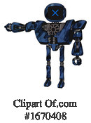 Robot Clipart #1670408 by Leo Blanchette