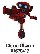 Robot Clipart #1670413 by Leo Blanchette