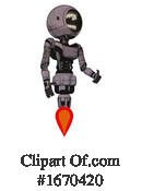 Robot Clipart #1670420 by Leo Blanchette