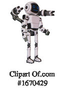 Robot Clipart #1670429 by Leo Blanchette