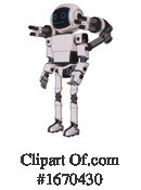 Robot Clipart #1670430 by Leo Blanchette