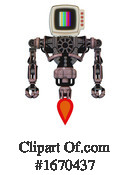 Robot Clipart #1670437 by Leo Blanchette