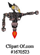 Robot Clipart #1670523 by Leo Blanchette