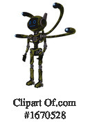 Robot Clipart #1670528 by Leo Blanchette