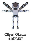 Robot Clipart #1670537 by Leo Blanchette