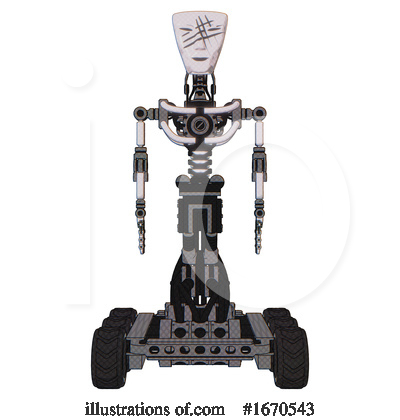 Royalty-Free (RF) Robot Clipart Illustration by Leo Blanchette - Stock Sample #1670543